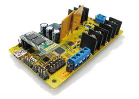 TRex robot controller with bluetooth module fitted